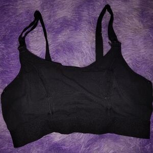 Hands Free Black Pumping Bra